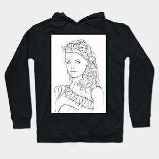 Warrior queen Hoodie